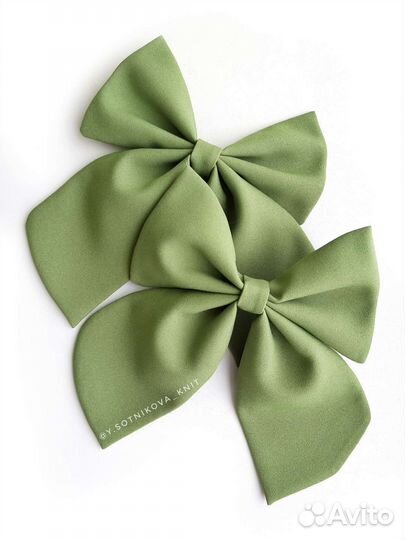 Бант заколка