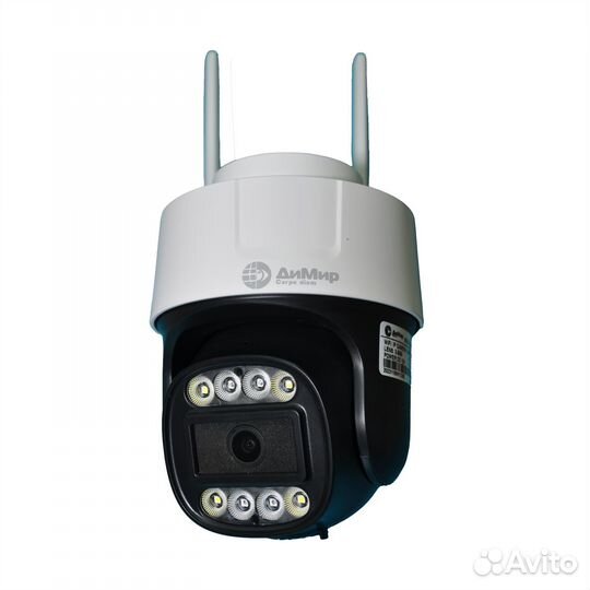 Wi-Fi видеокамера 3Мп, поворотная, аудио