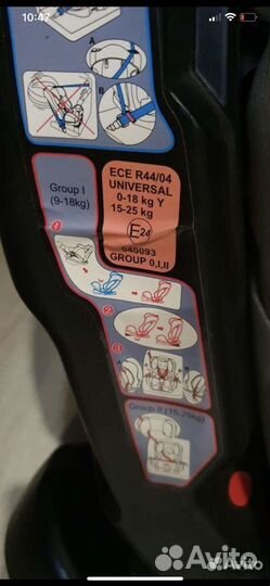 Детское автокресло от 0 до 36
