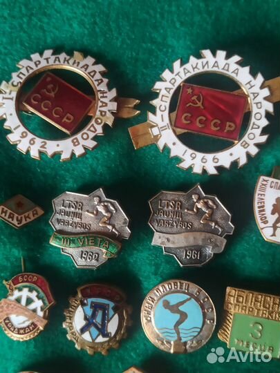 Знаки спартакиады, Олимпиады и спортивных обществ