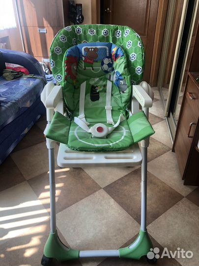Стульчик для кормления chicco polly