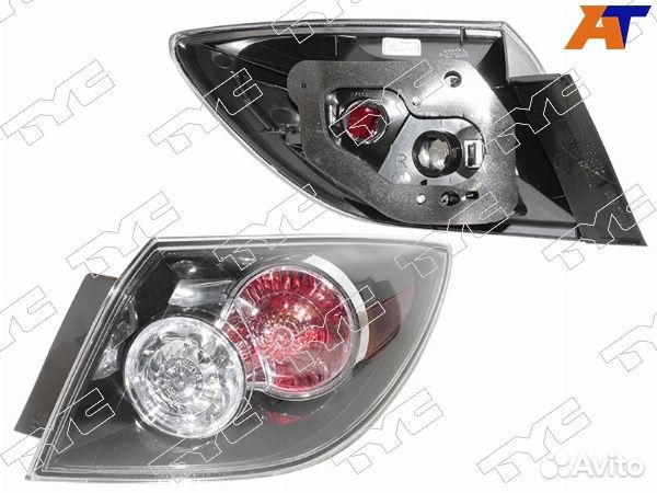 Фонарь задний mazda 3/axela BK# 03-08