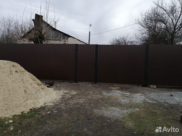 Металлопрофиль для забора