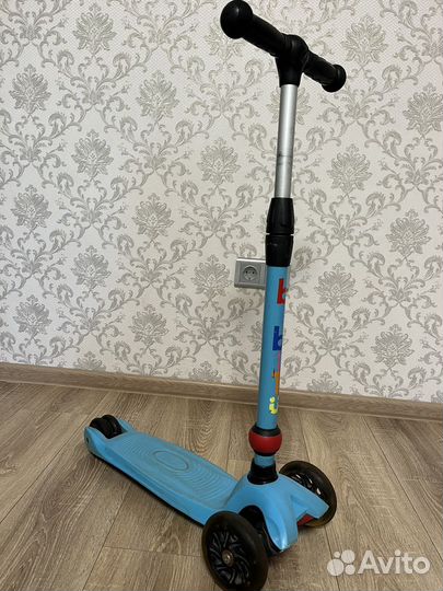 Самокат детский трехколесный бу