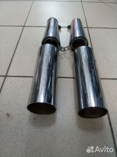 Стаканы вилки хром Kawasaki VN 1500 Vulcan