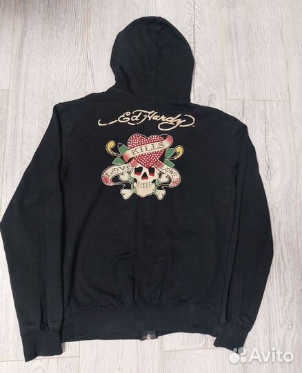 Зип худи ed hardy