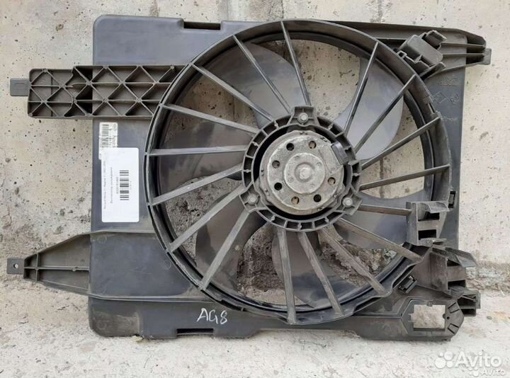 Вентилятор охлаждения renault megane 2