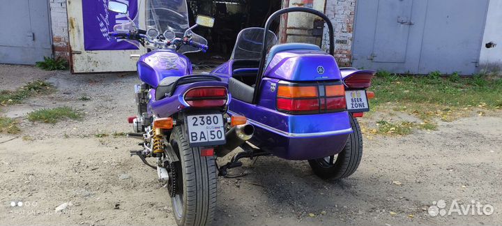 Мотоцикл Yamaha xjr 1300 с коляской