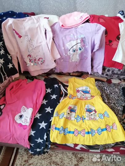 Детские вещи пакетом для девочек 116