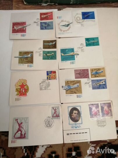 Конверты первого дня Ленин