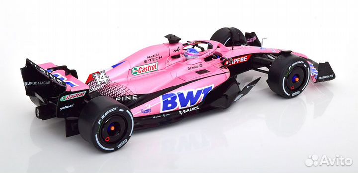 Solido 1:18 Alpine A522 GP Bahrain 2022 Alonso