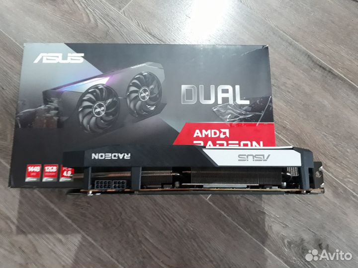 Видеокарта asus AMD Radeon RX 6700 XT