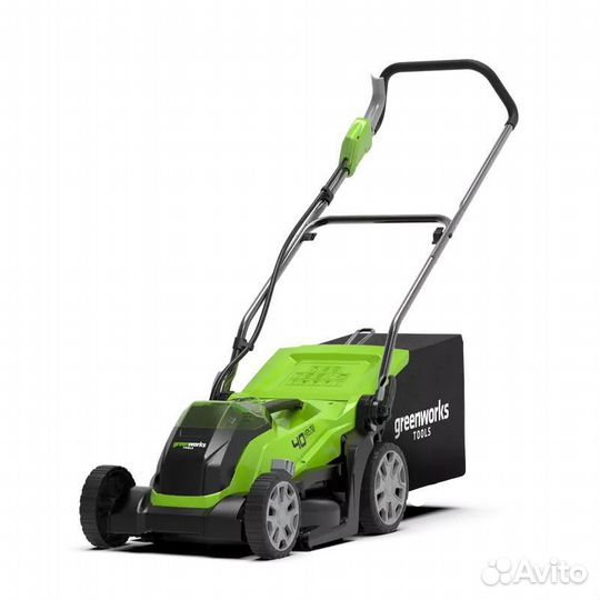 Аккумуляторная газонокосилка Greenworks G40LM35