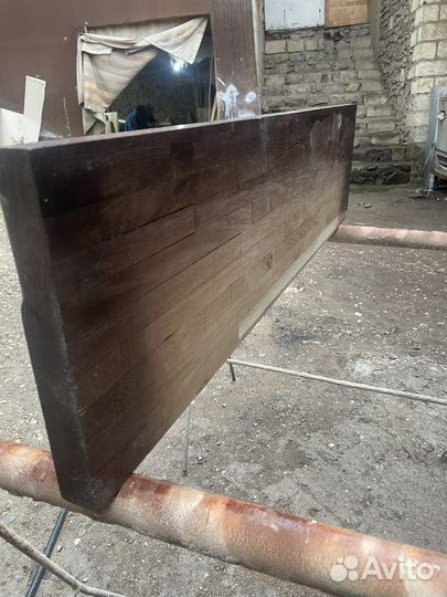 Дубовый подоконник ступень