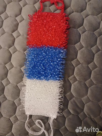 Мочалка ручной работы