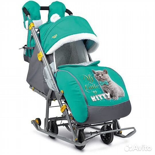 Детские санки коляска