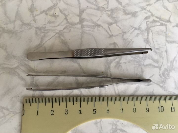 Пинцет СССР новый 2шт цена за 1шт