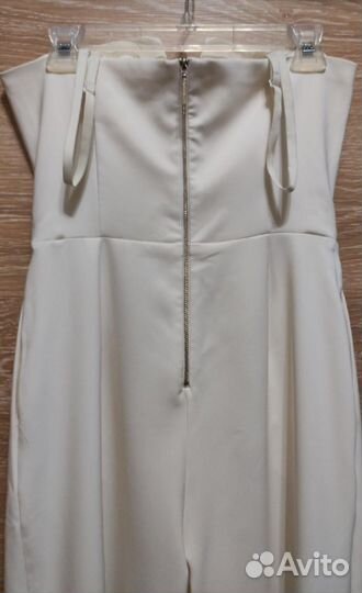 Комбинезон костюмный белый