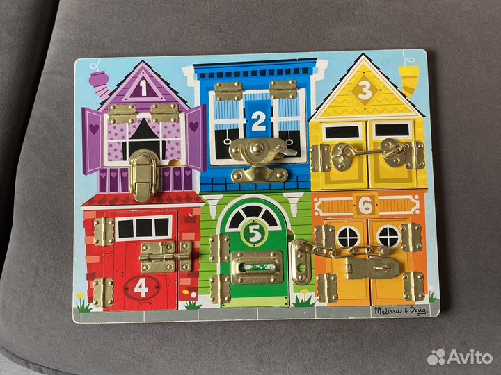 Бизиборд развивающая доска