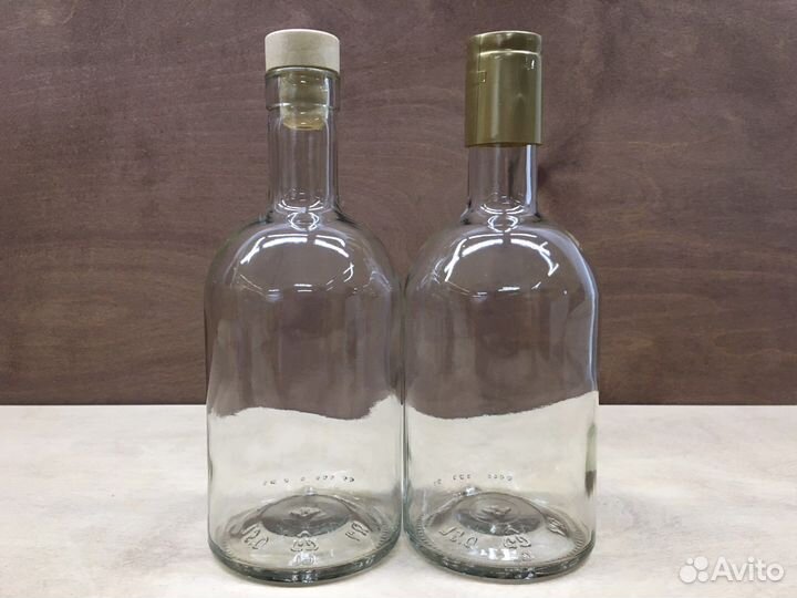 12 шт бутылка Домашняя 0,5л. с пробкой и колпачком