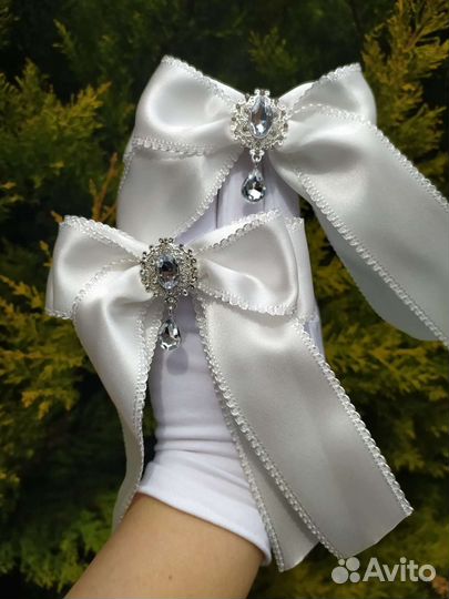 Школьные бантики ручной работы