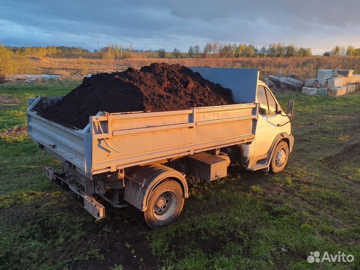 Чернозем (грядки, теплицы, газон)