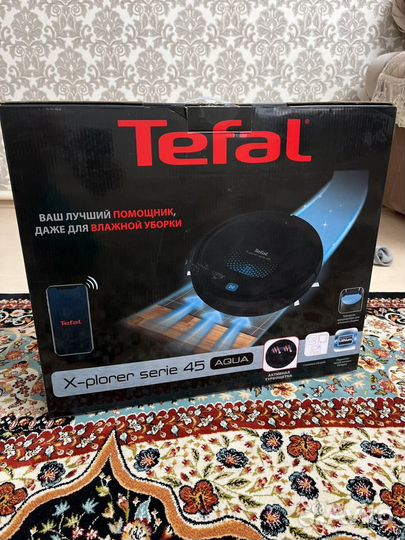 Робот пылесос Tefal X-plorer serie 45 aqua