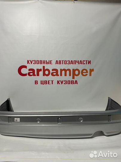 Бампер задний газ Волга 3110 цвет сильвер