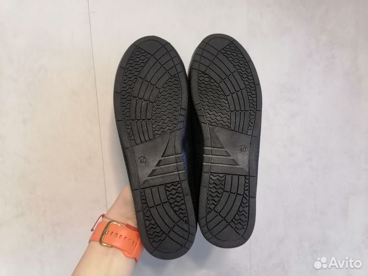 Мокасины женские 40 размер классические кожзам