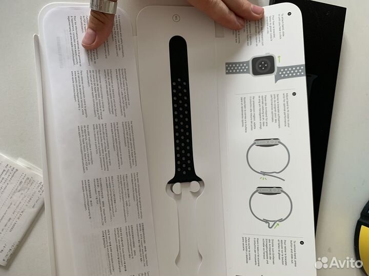 Часы apple watch se 44 mm nike 6