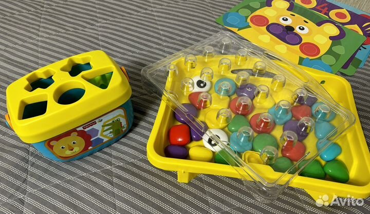 Развивающие игрушки Томик, Полесье, Fisher Price