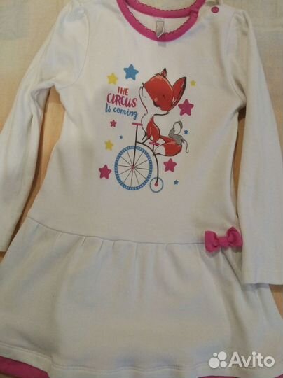Платье для девочки 92