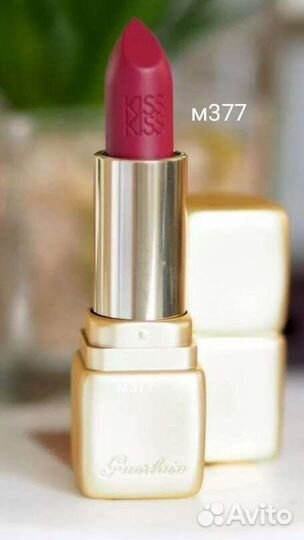 Помада матовая guerlain kiss kiss