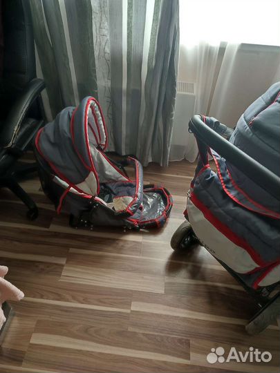 Детская коляска 2 в 1 бу