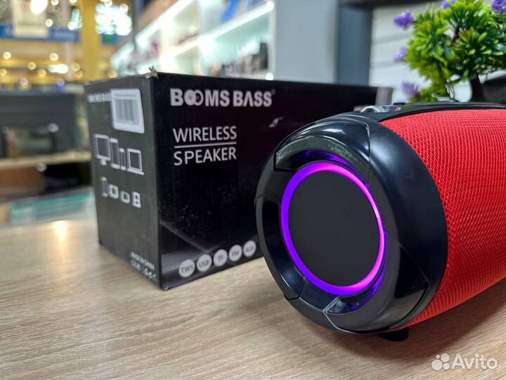 Колонка портативная Booms Bass L102 (новая)