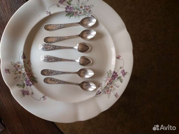 Чайные ложки из мельхиора СССР