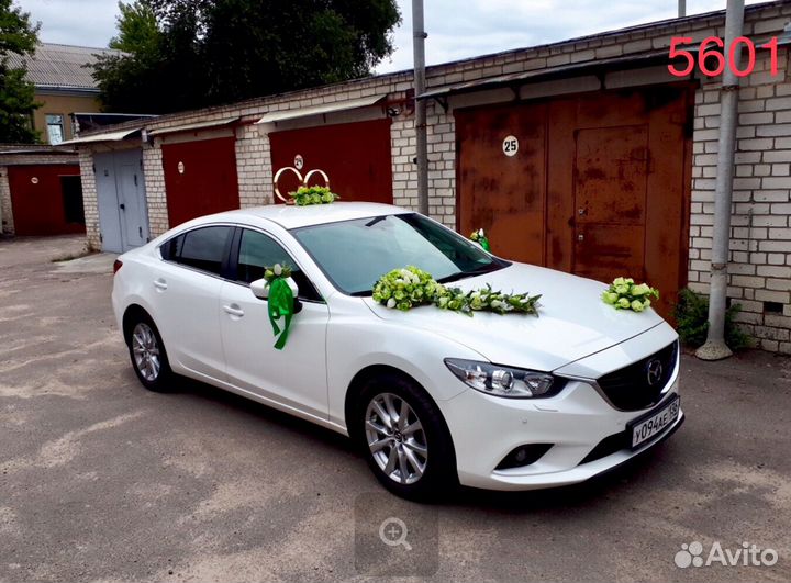 Украшение на автомобиль на свадьбу