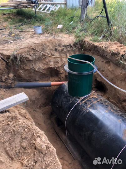 Установка септика Евролос эко 6. Для 6 человек