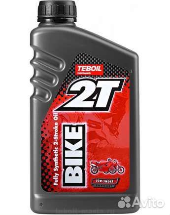 Масло для двухтактных двигателей Teboil 2T Bike 1L