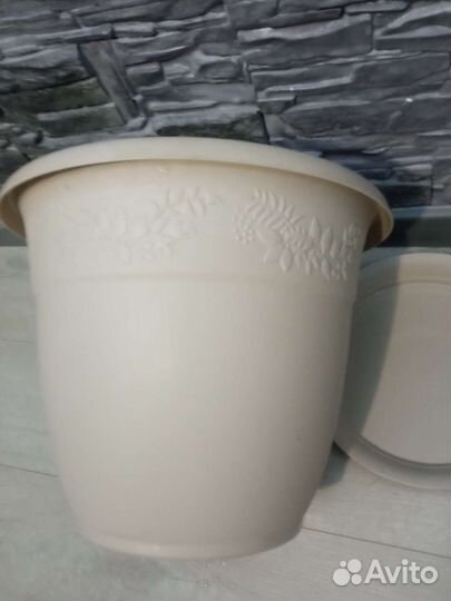 Горшок большой напольный