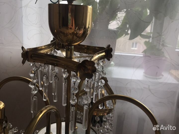 Хрустальная люстра СССР