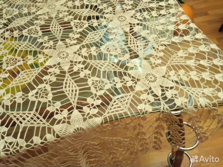 Скатерть вязаная крюч. Новая