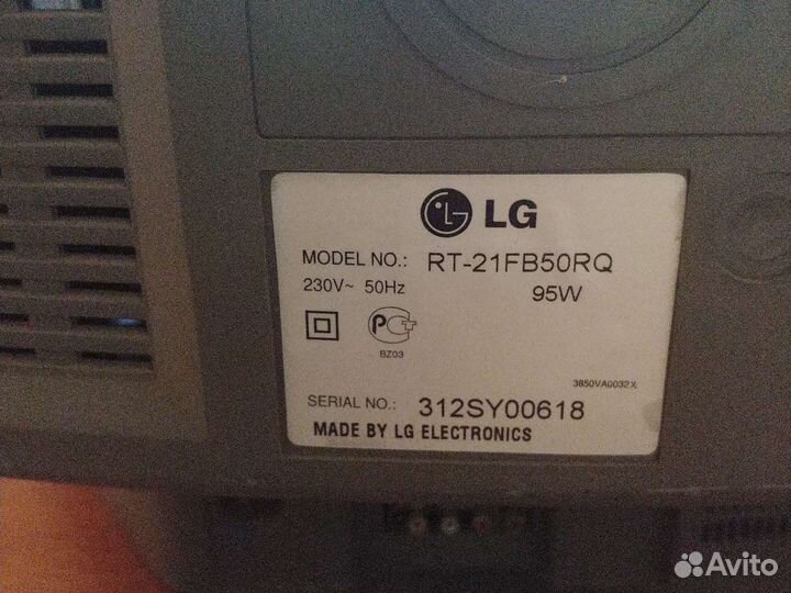 Телевизор Lg flatron RT 21F