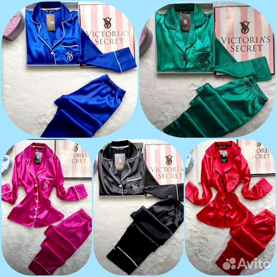 Пижама женская шёлковая