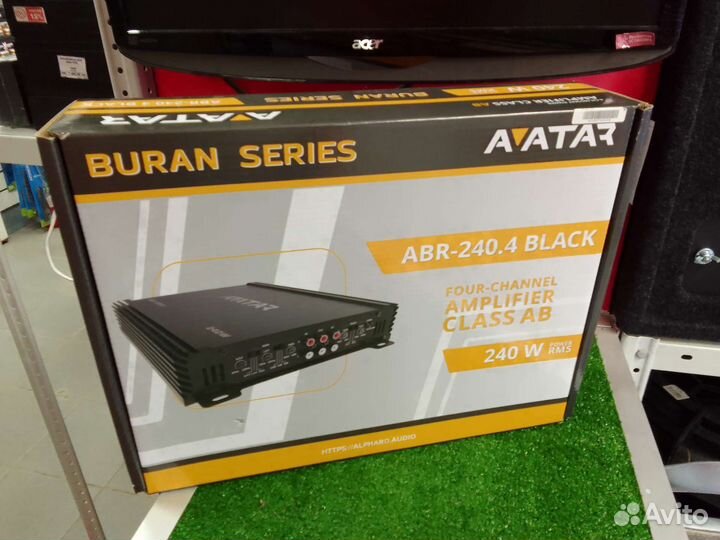 Усилитель 4-х канальный Avatar ABR-240.4