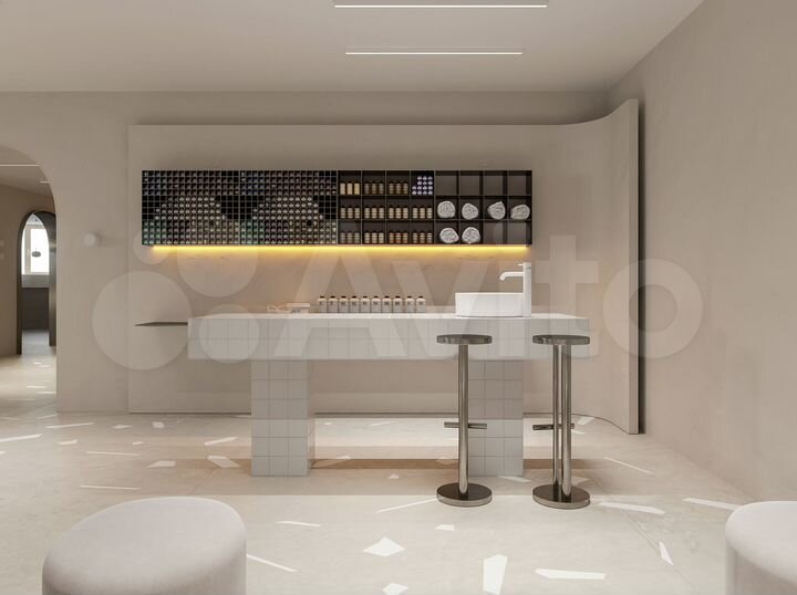 Салон, 200 м²