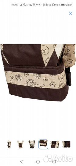 Рюкзак-кенгуру / слинг для переноски малышей