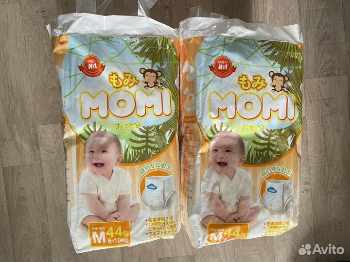 Подгузники-трусики momi M 44