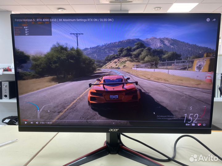 Монитор acer VG240Y(схи)