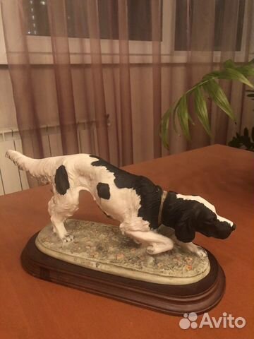 Статуэтка Собака. A.Santini Италия.Оригинал